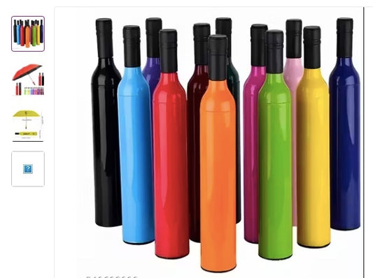 Bottle Umbrella – Stylish & Compact Rain Protection