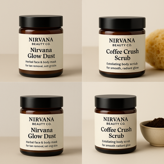 🌿 Nirvana Beauty Co. | Handmade Skincare 🌿 Launching our first-ever trial batch! Freshly made when you order ✨