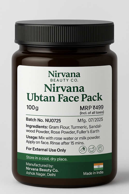 🌿 Nirvana Ubtan Face Pack