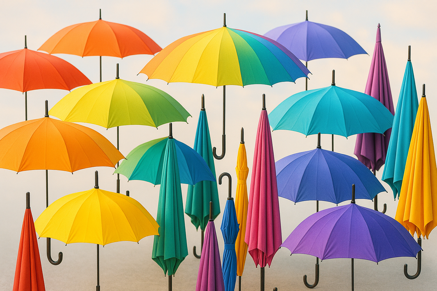 Umbrella in all colours